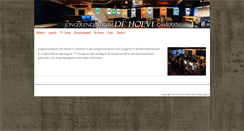 Desktop Screenshot of dehoeve.info